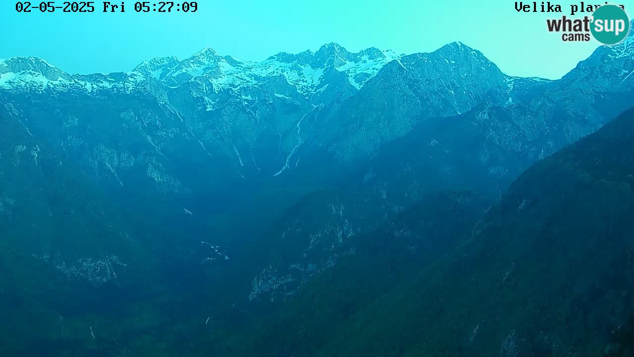 Valley Kamniške Bistrice | Webcam live Velika Planina