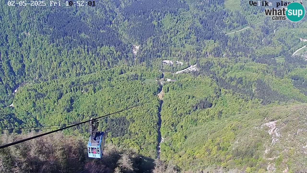 Valle Kamniška Bistrica | Webcam Velika Planina