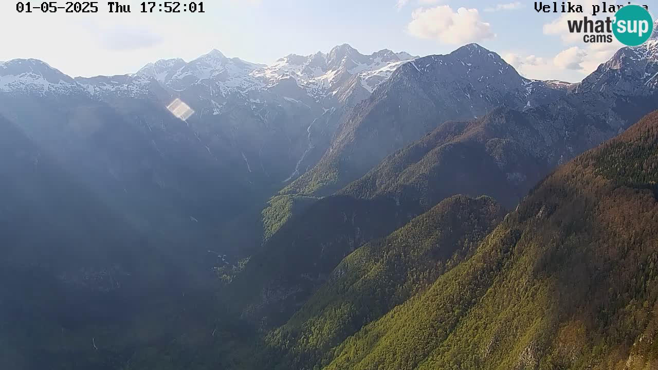 Kamniška-Bistrica Tals | Webcam Velika Planina