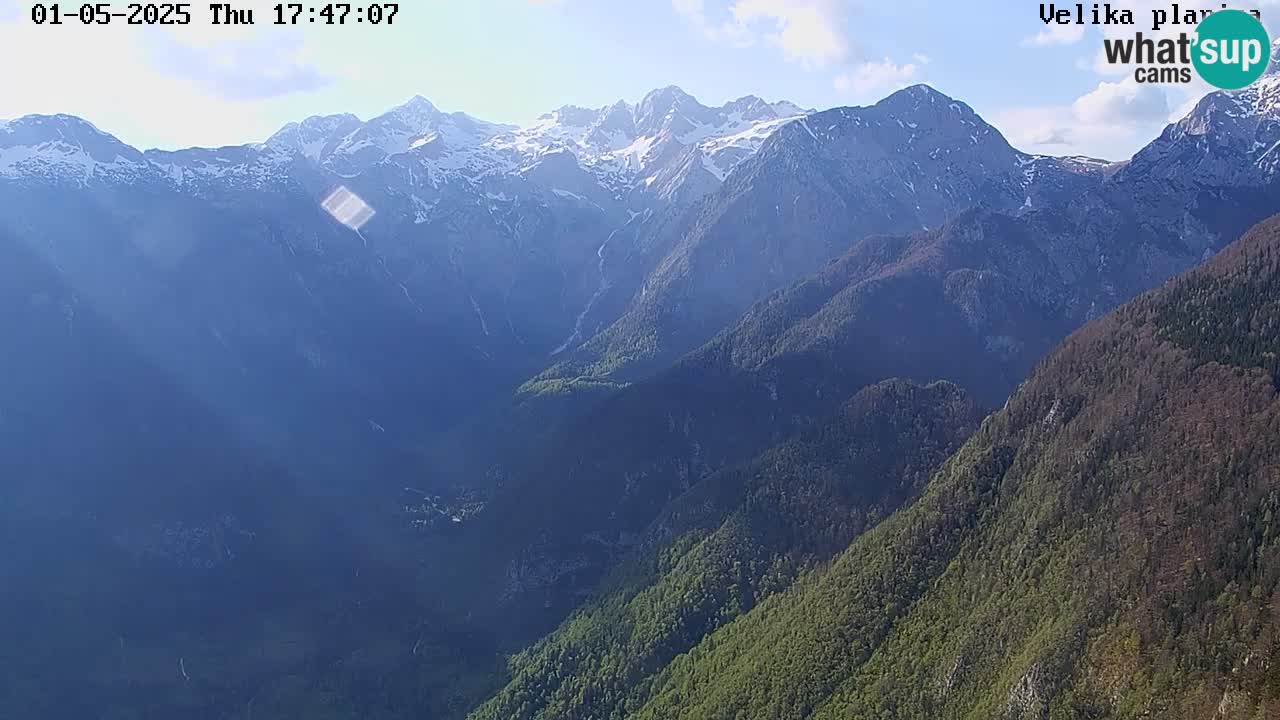 Kamniška-Bistrica Tals | Webcam Velika Planina