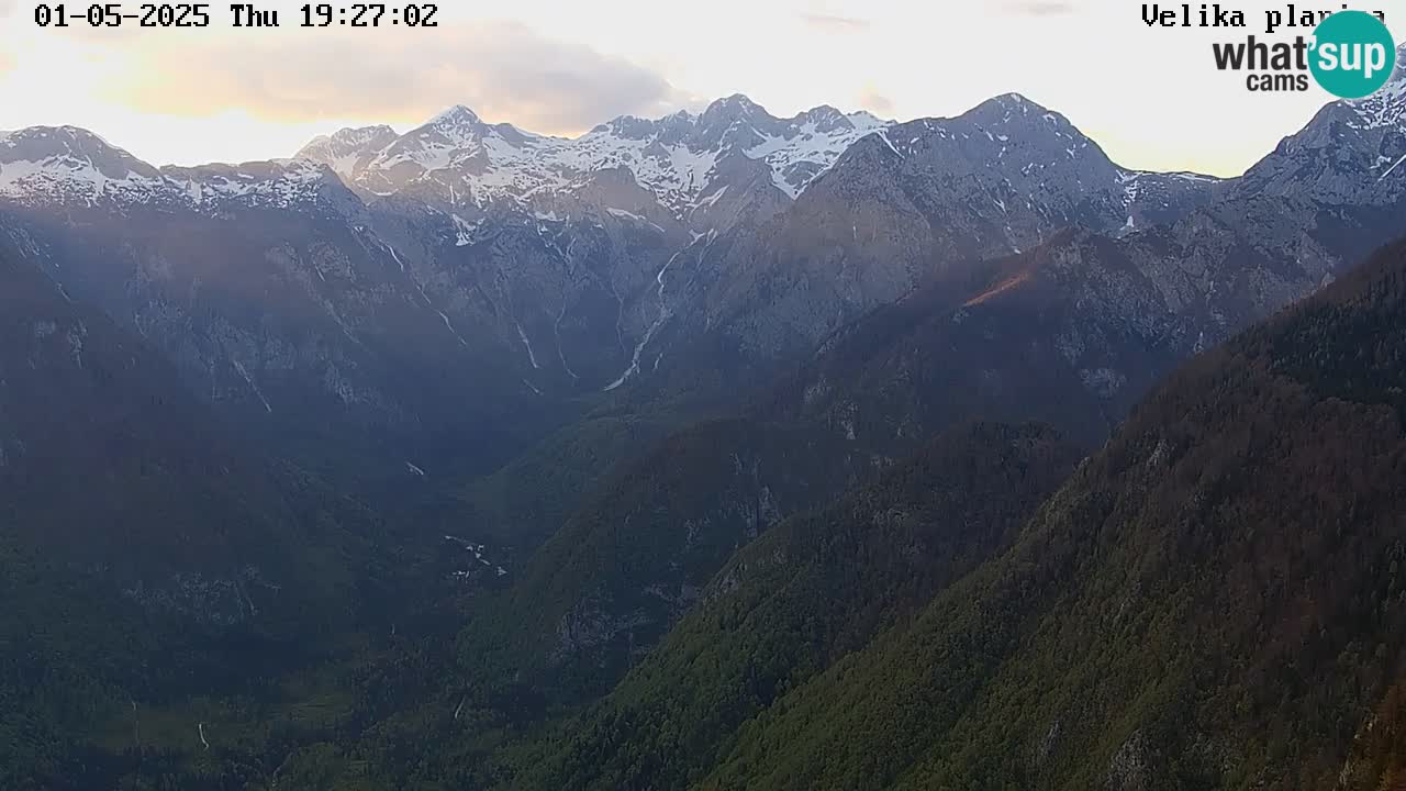 Kamniška-Bistrica Tals | Webcam Velika Planina