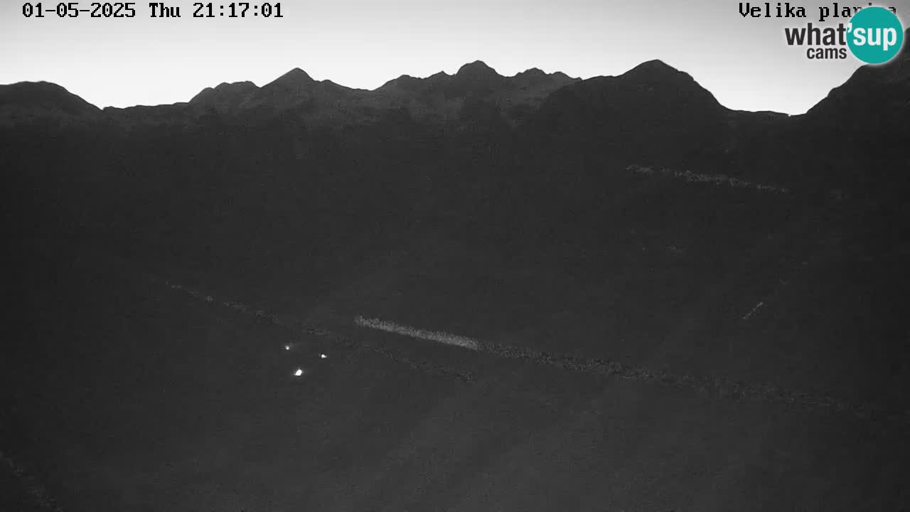 Valle Kamniška Bistrica | Webcam Velika Planina