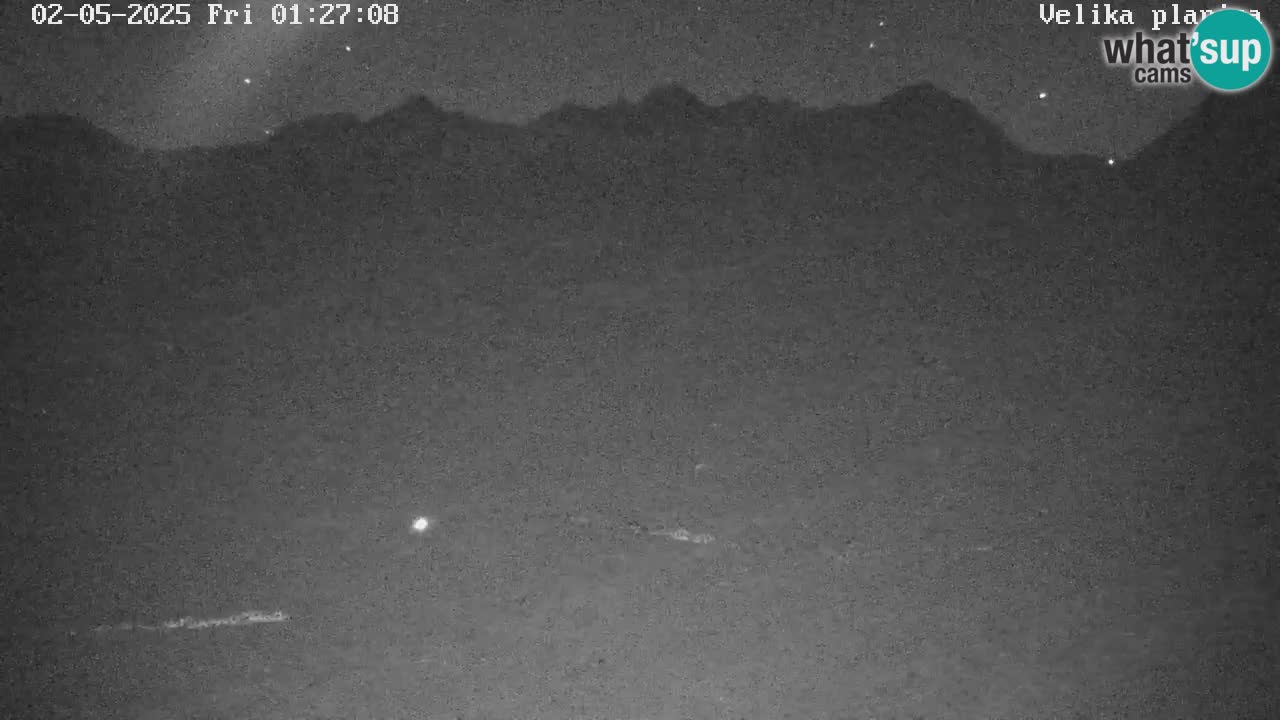 Valle Kamniška Bistrica | webcam Velika Planina