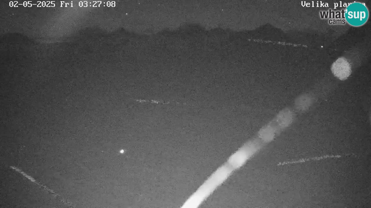 Valle Kamniška Bistrica | webcam Velika Planina