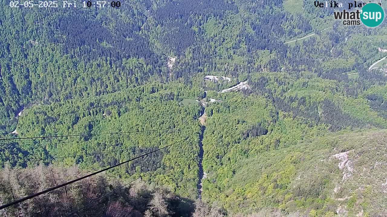 Kamniška-Bistrica Tals | Webcam Velika Planina
