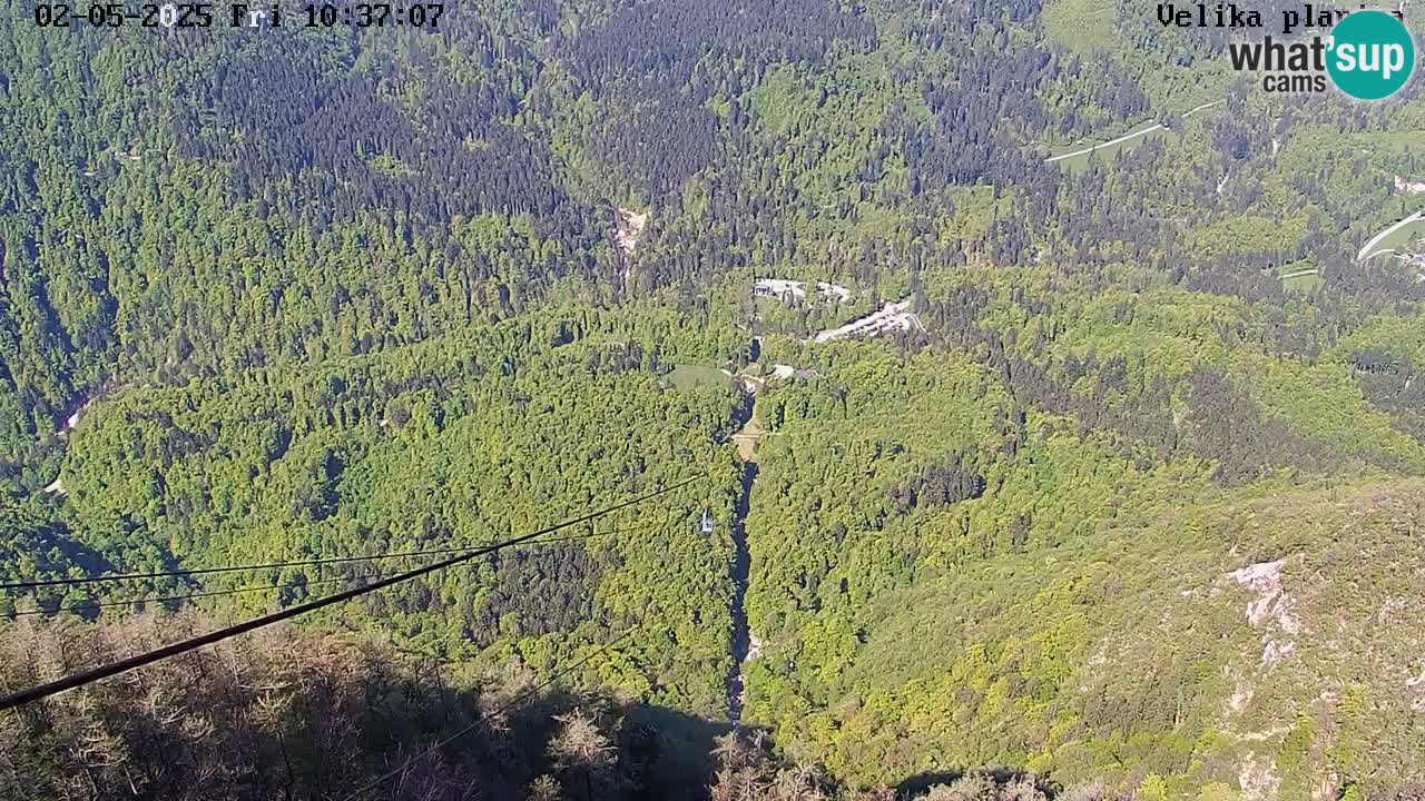 Valley Kamniške Bistrice | Webcam live Velika Planina