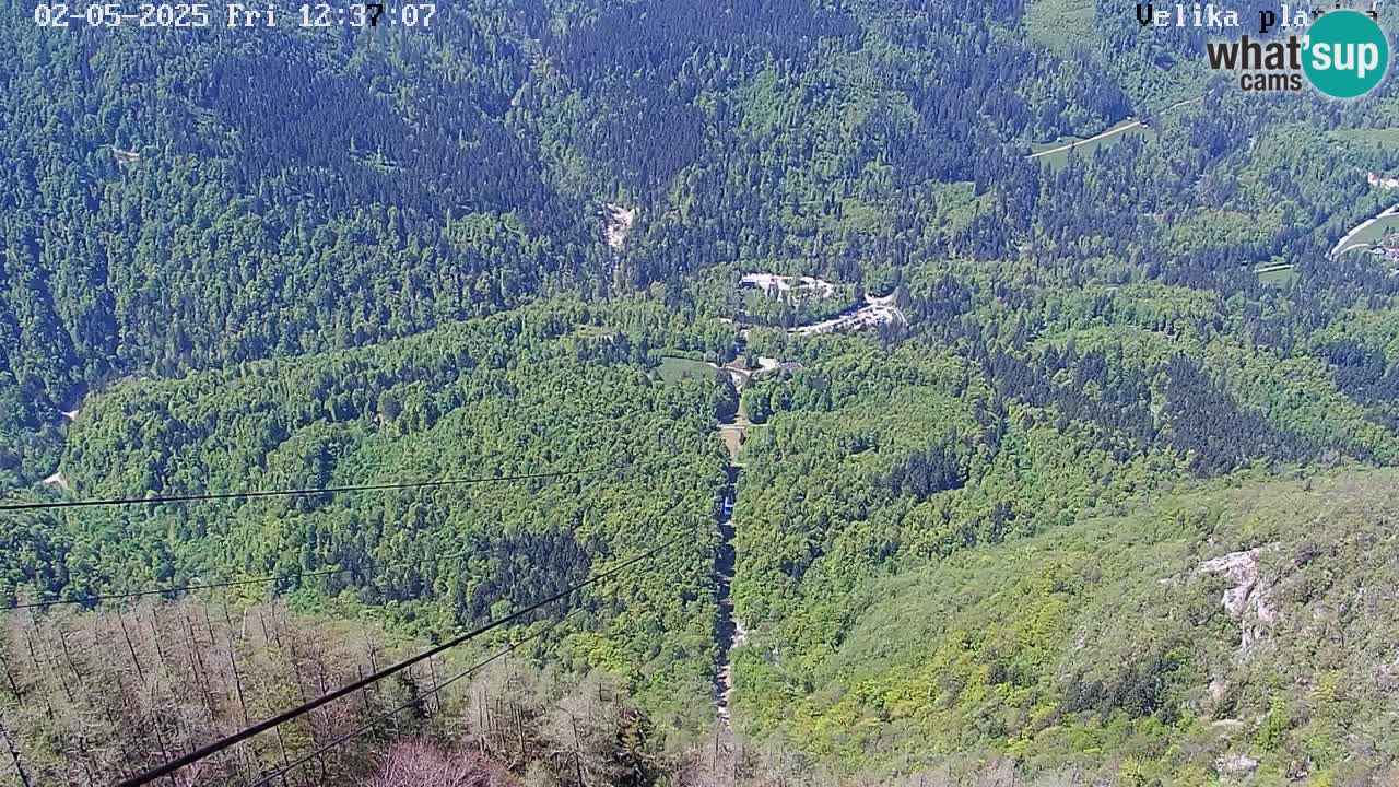 Valley Kamniške Bistrice | Webcam live Velika Planina
