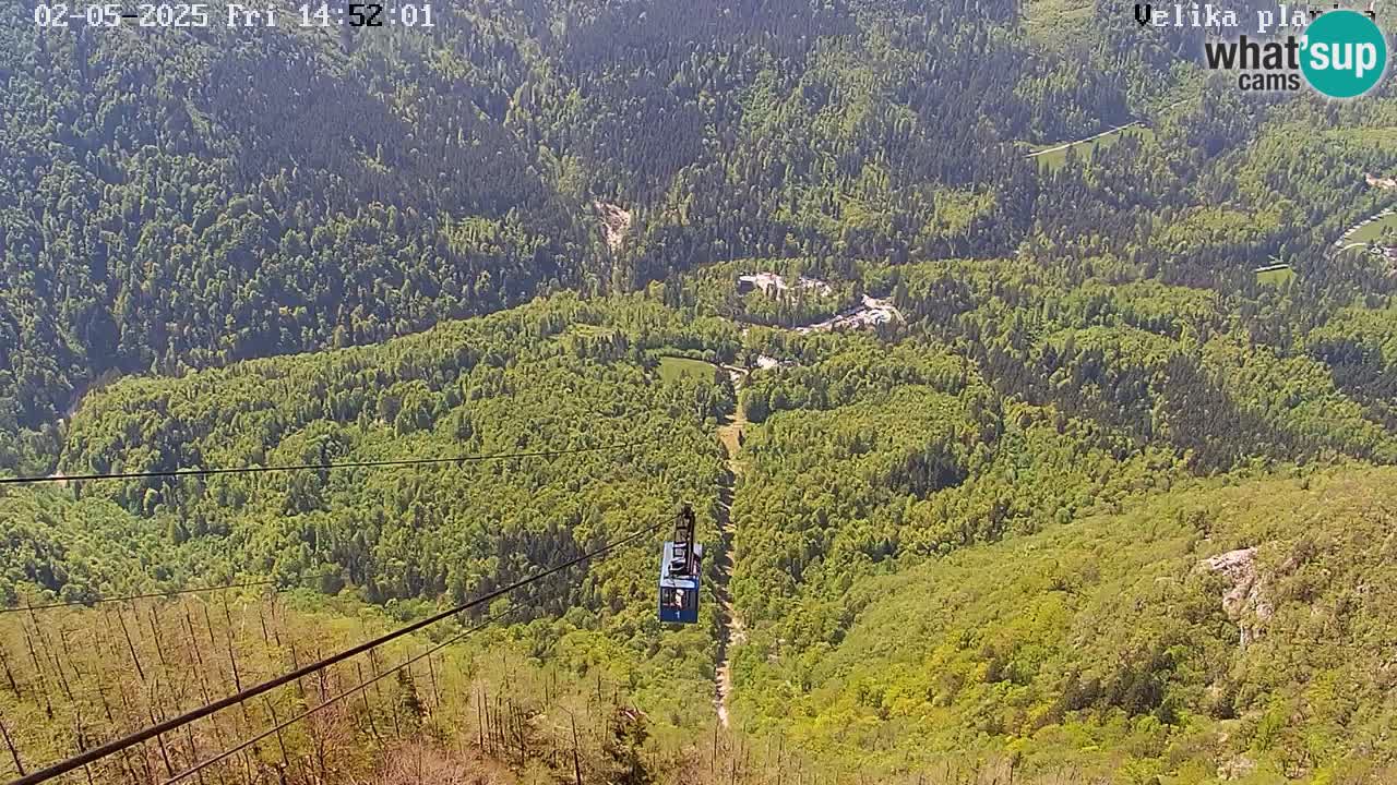 Kamniška-Bistrica Tals | Webcam Velika Planina