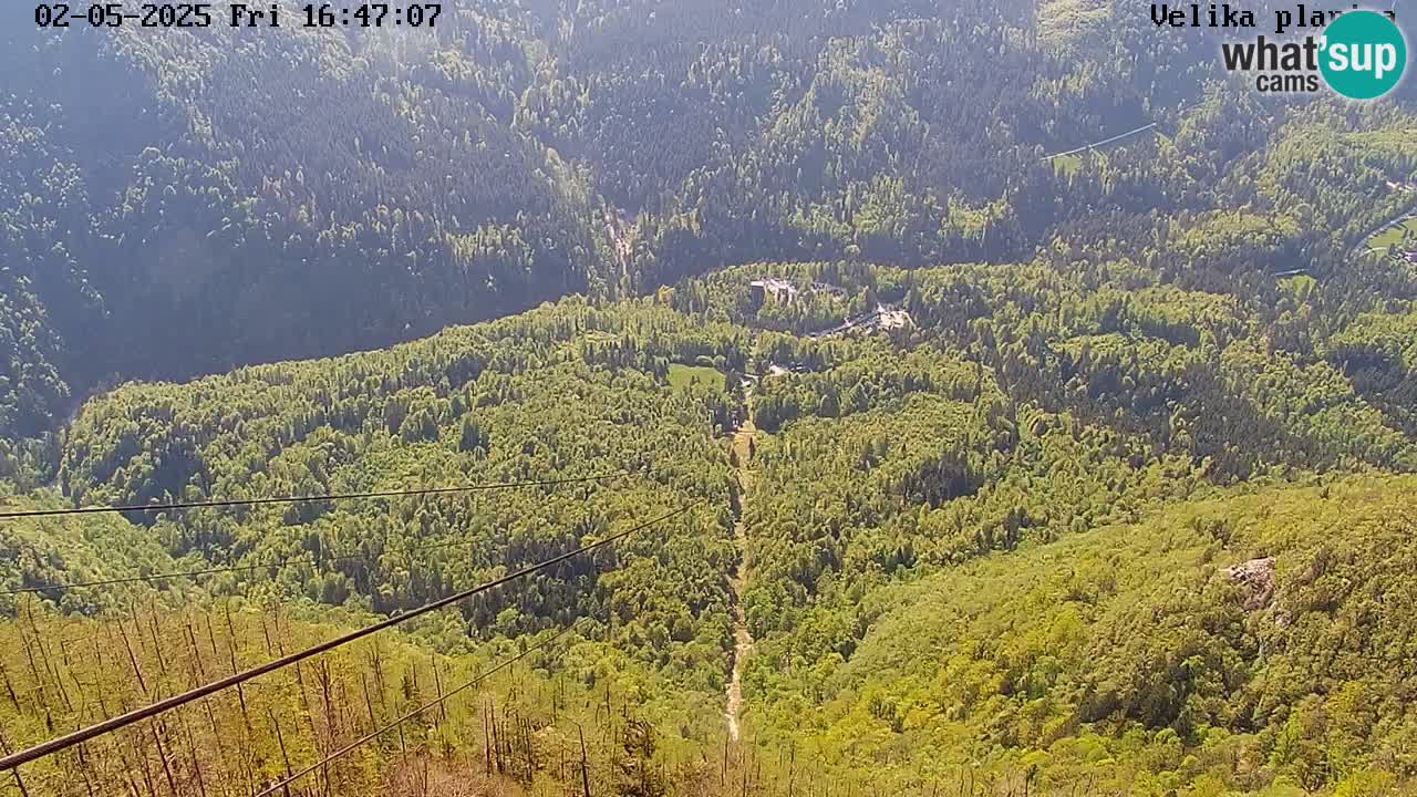 Valley Kamniške Bistrice | Webcam live Velika Planina