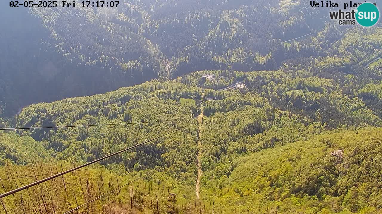 Valle Kamniška Bistrica | Webcam Velika Planina