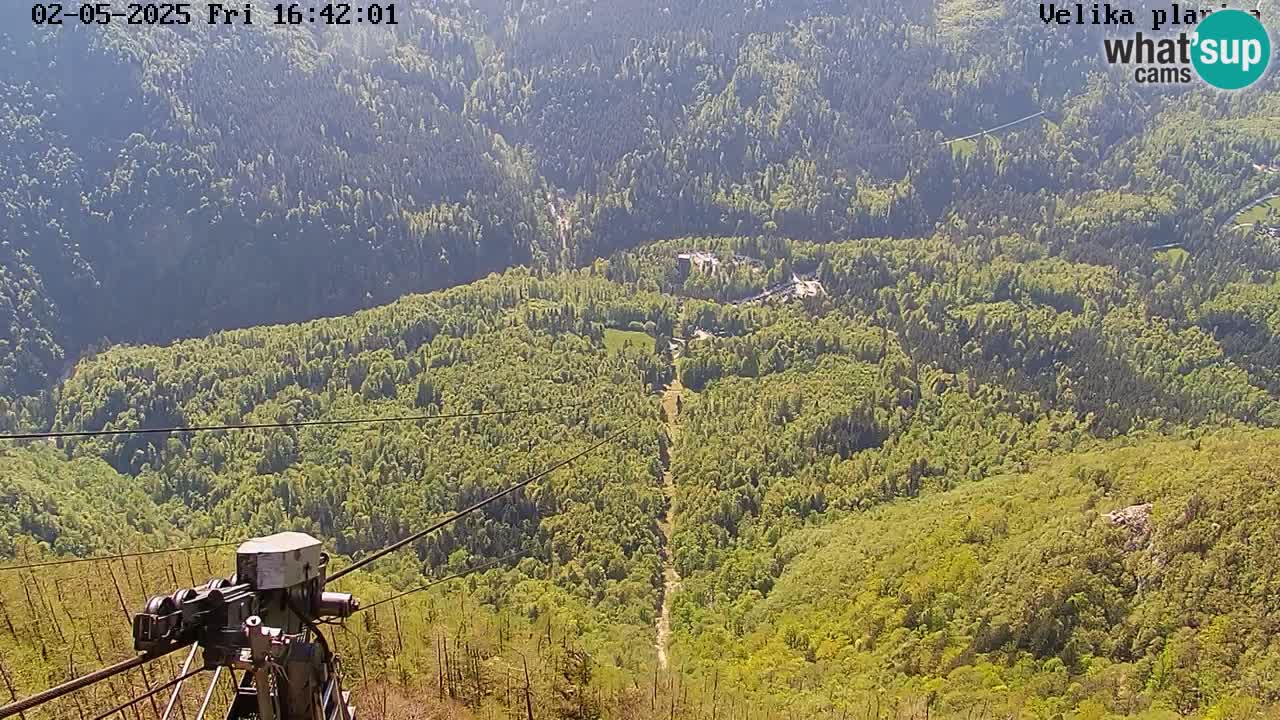 Dolina Kamniške Bistrice | Velika Planina web kamera