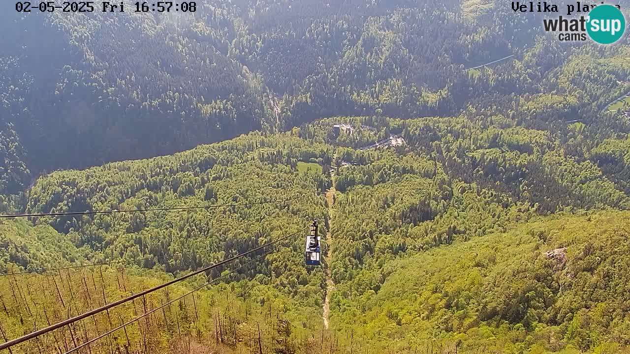 Valley Kamniške Bistrice | Webcam live Velika Planina