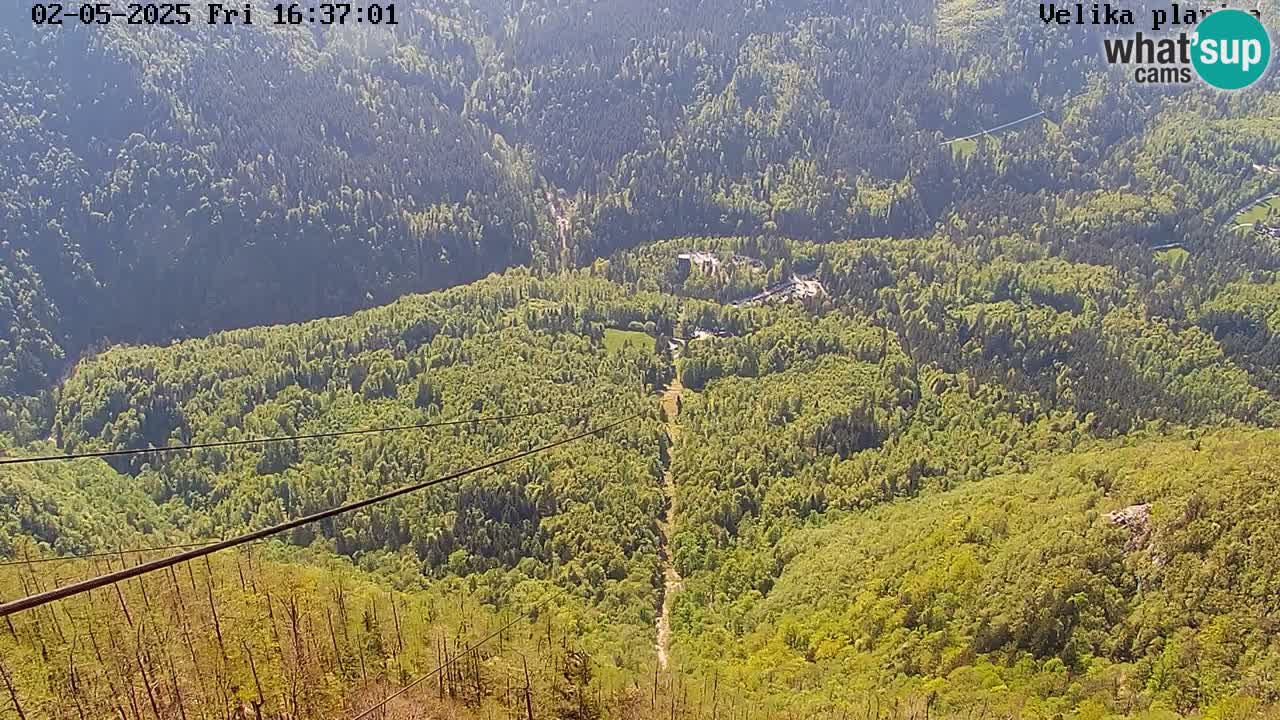 Kamniška-Bistrica Tals | Webcam Velika Planina