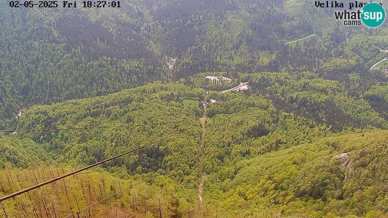 Valley Kamniške Bistrice | Webcam live Velika Planina