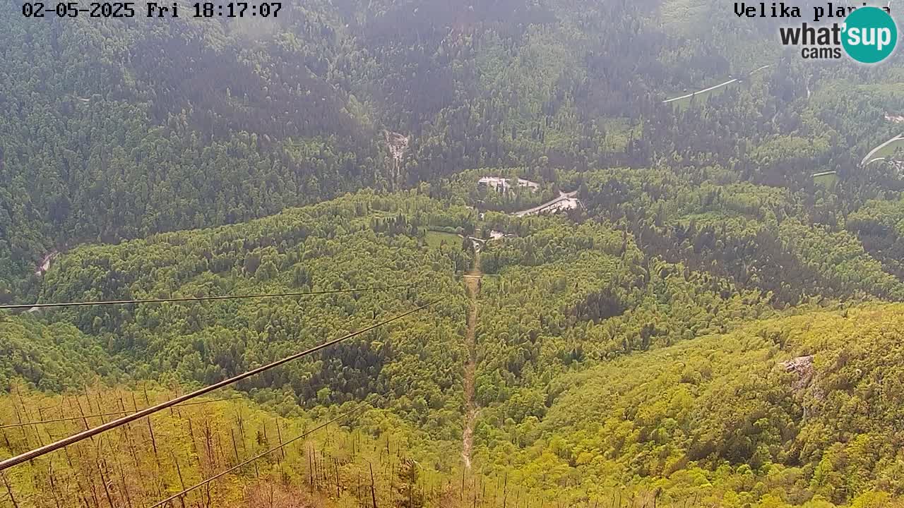 Valley Kamniške Bistrice | Webcam live Velika Planina