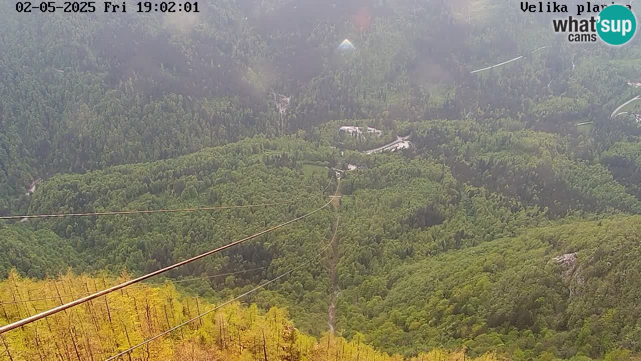 Valley Kamniške Bistrice | Webcam live Velika Planina