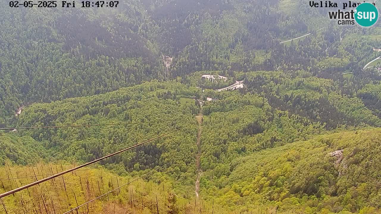 Valley Kamniške Bistrice | Webcam live Velika Planina