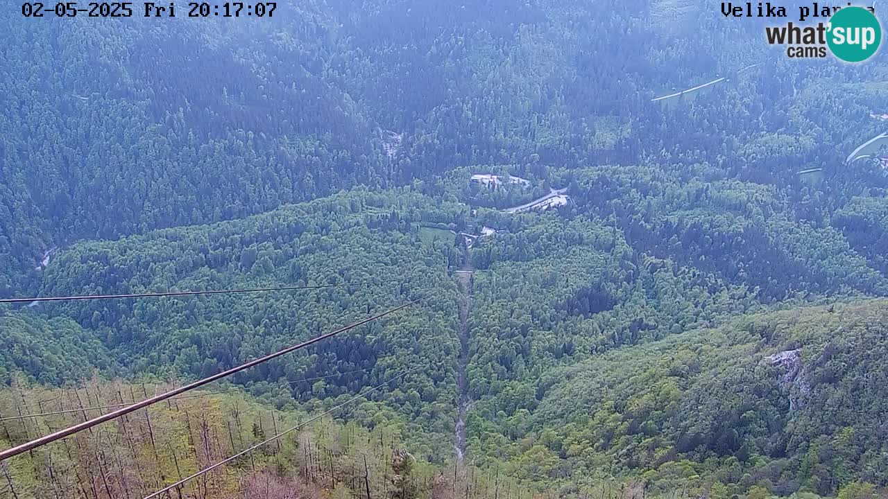 Vallée Kamniška Bistrica | webcam Velika Planina