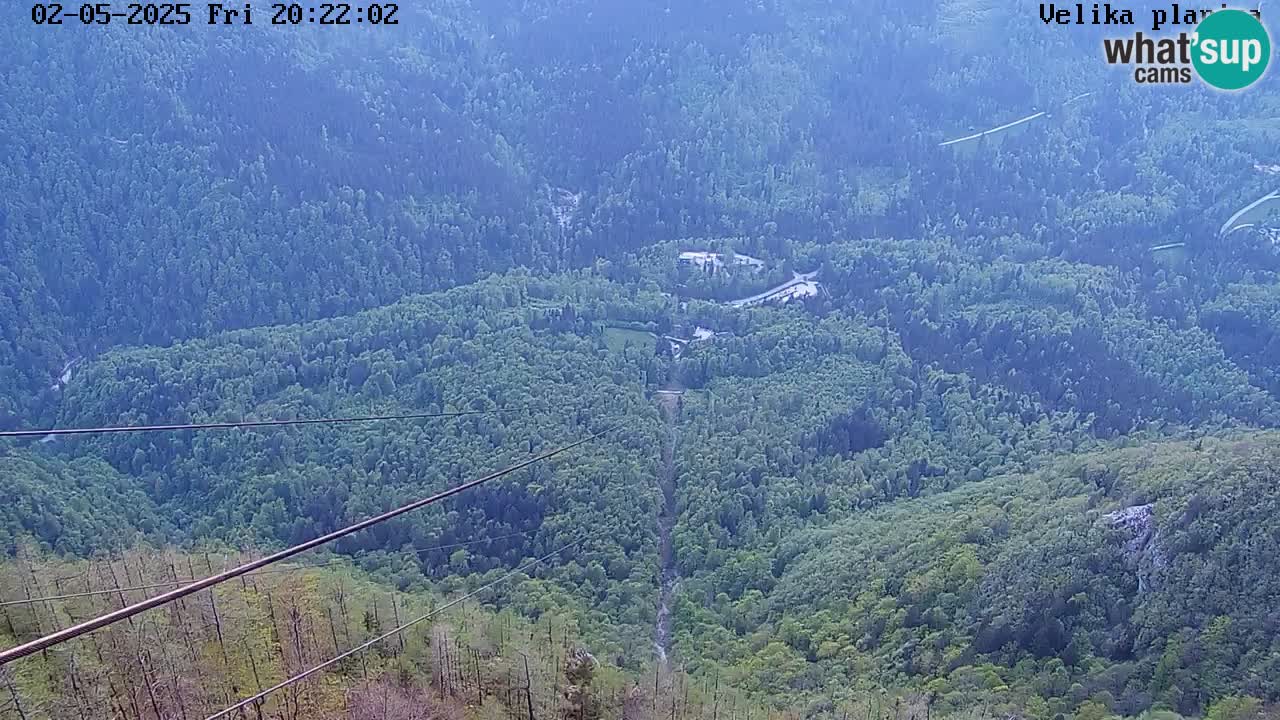 Vallée Kamniška Bistrica | webcam Velika Planina