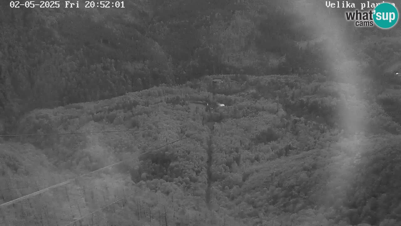 Vallée Kamniška Bistrica | webcam Velika Planina