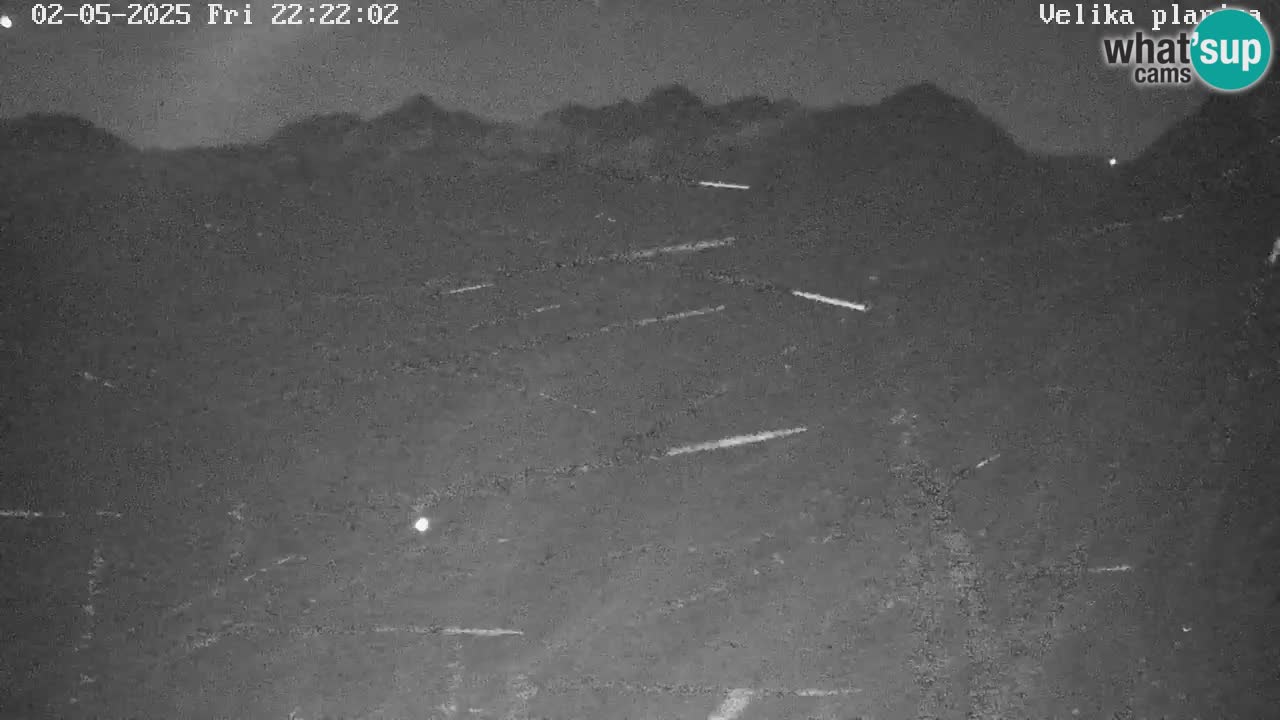 Valle Kamniška Bistrica | webcam Velika Planina