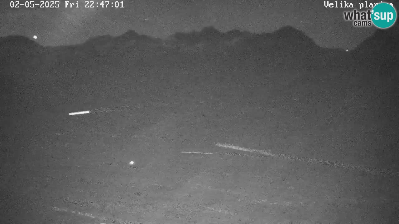 Valle Kamniška Bistrica | webcam Velika Planina