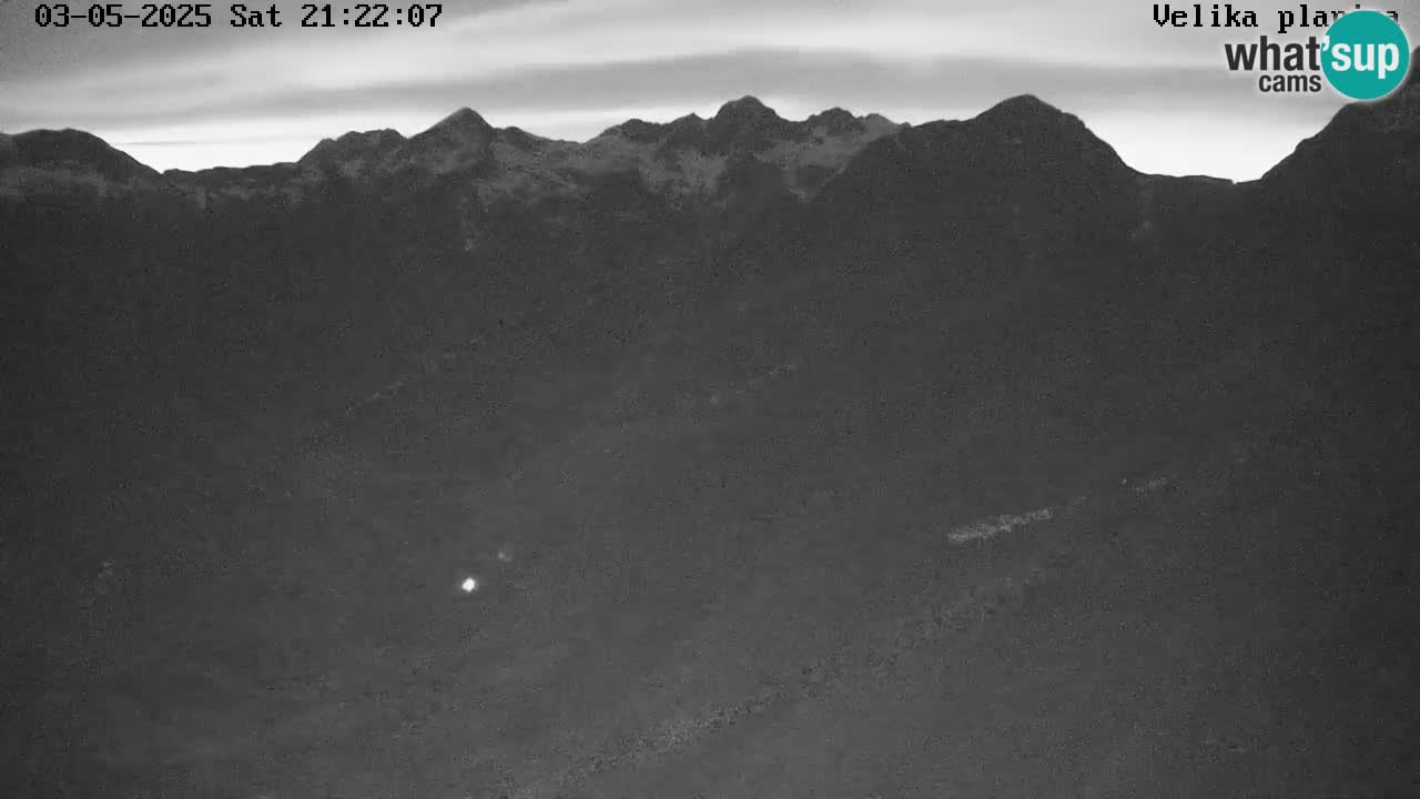 Vallée Kamniška Bistrica | webcam Velika Planina