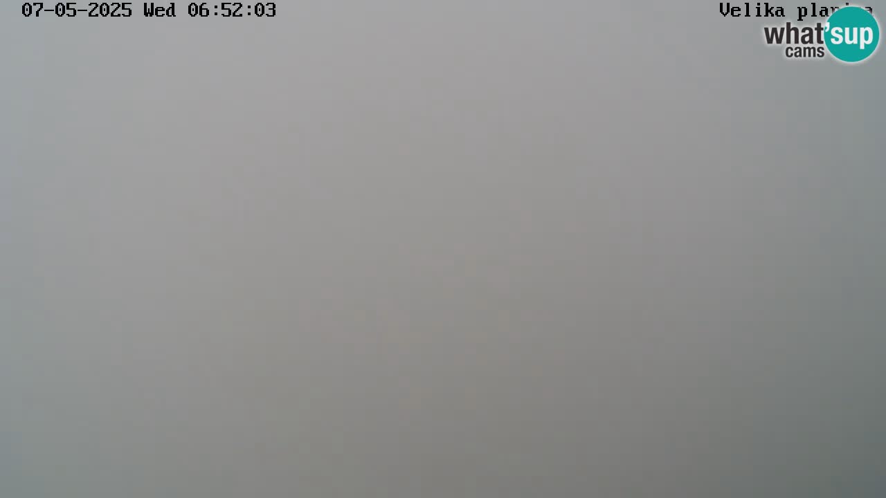 Vallée Kamniška Bistrica | webcam Velika Planina