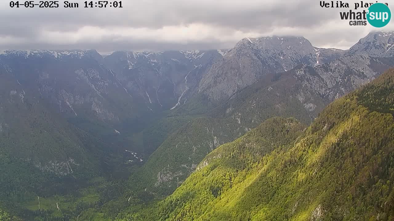 Kamniška-Bistrica Tals | Webcam Velika Planina