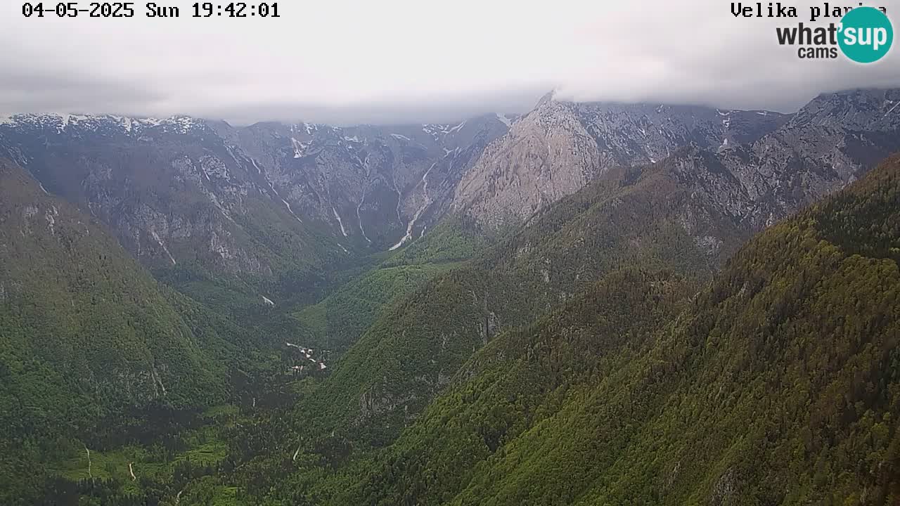 Valley Kamniške Bistrice | Webcam live Velika Planina