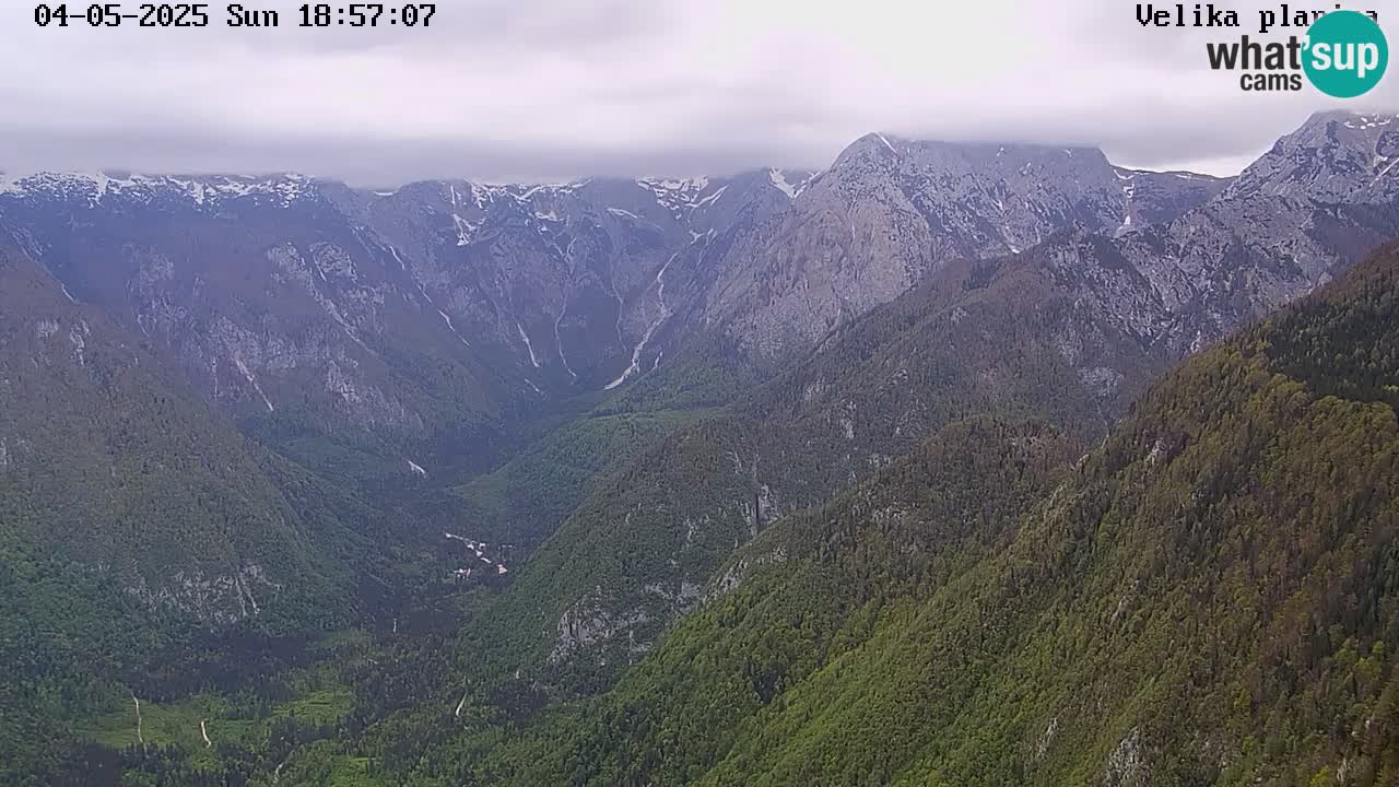 Kamniška-Bistrica Tals | Webcam Velika Planina