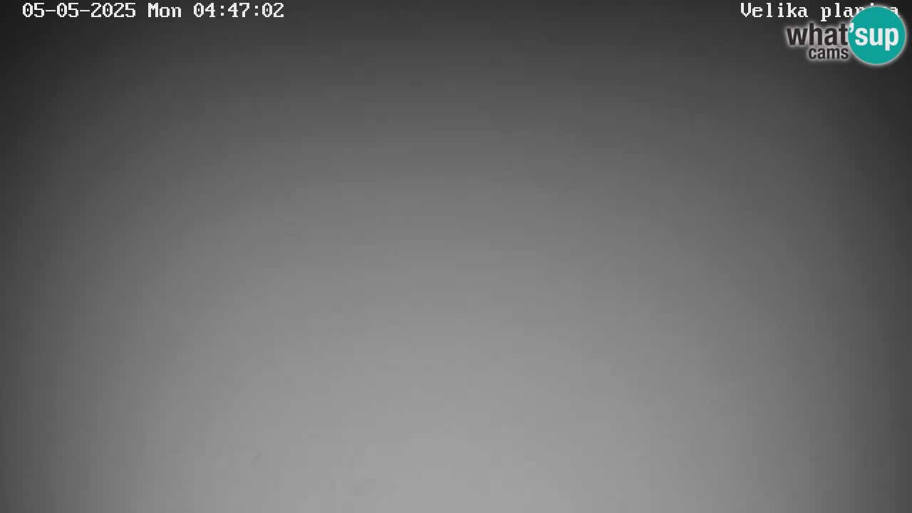 Valle Kamniška Bistrica | webcam Velika Planina