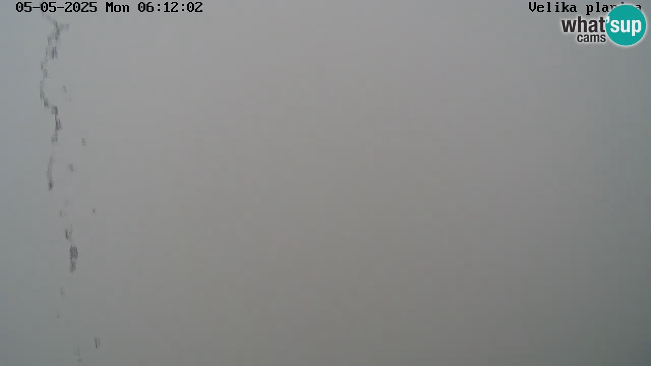 Valle Kamniška Bistrica | webcam Velika Planina