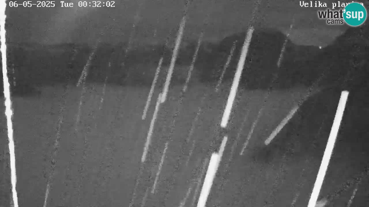 Valle Kamniška Bistrica | webcam Velika Planina