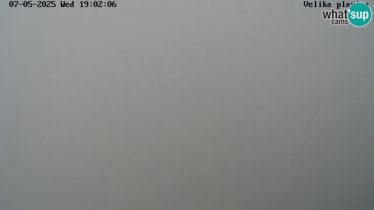 Valle Kamniška Bistrica | webcam Velika Planina