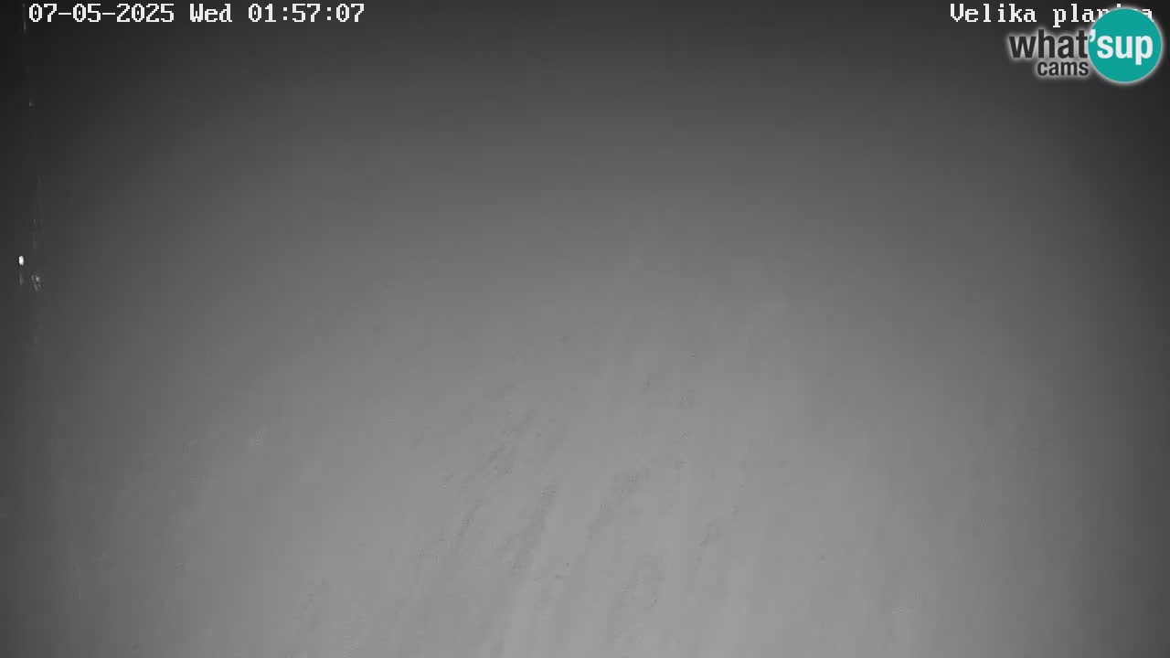 Valle Kamniška Bistrica | webcam Velika Planina