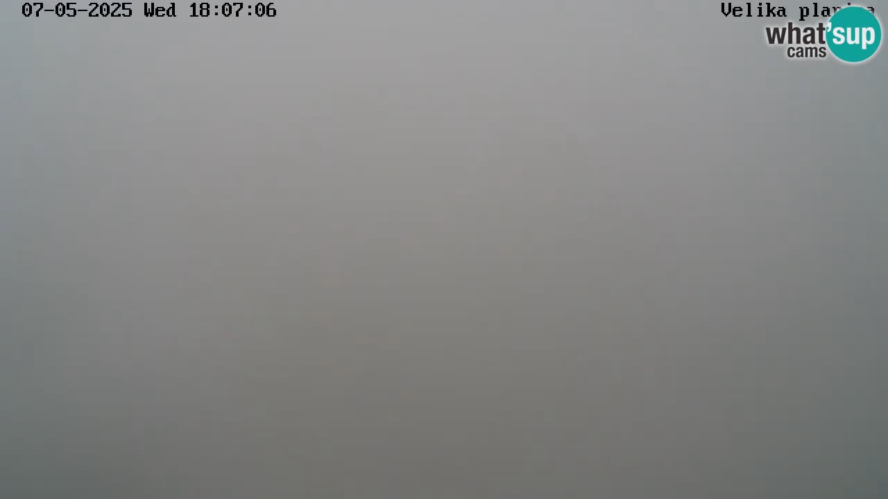 Valle Kamniška Bistrica | Webcam Velika Planina