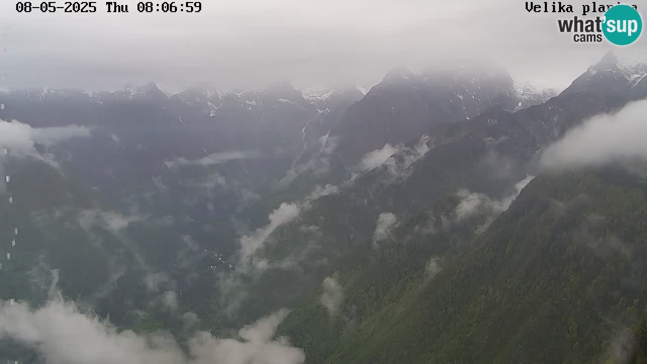 Valley Kamniške Bistrice | Webcam live Velika Planina