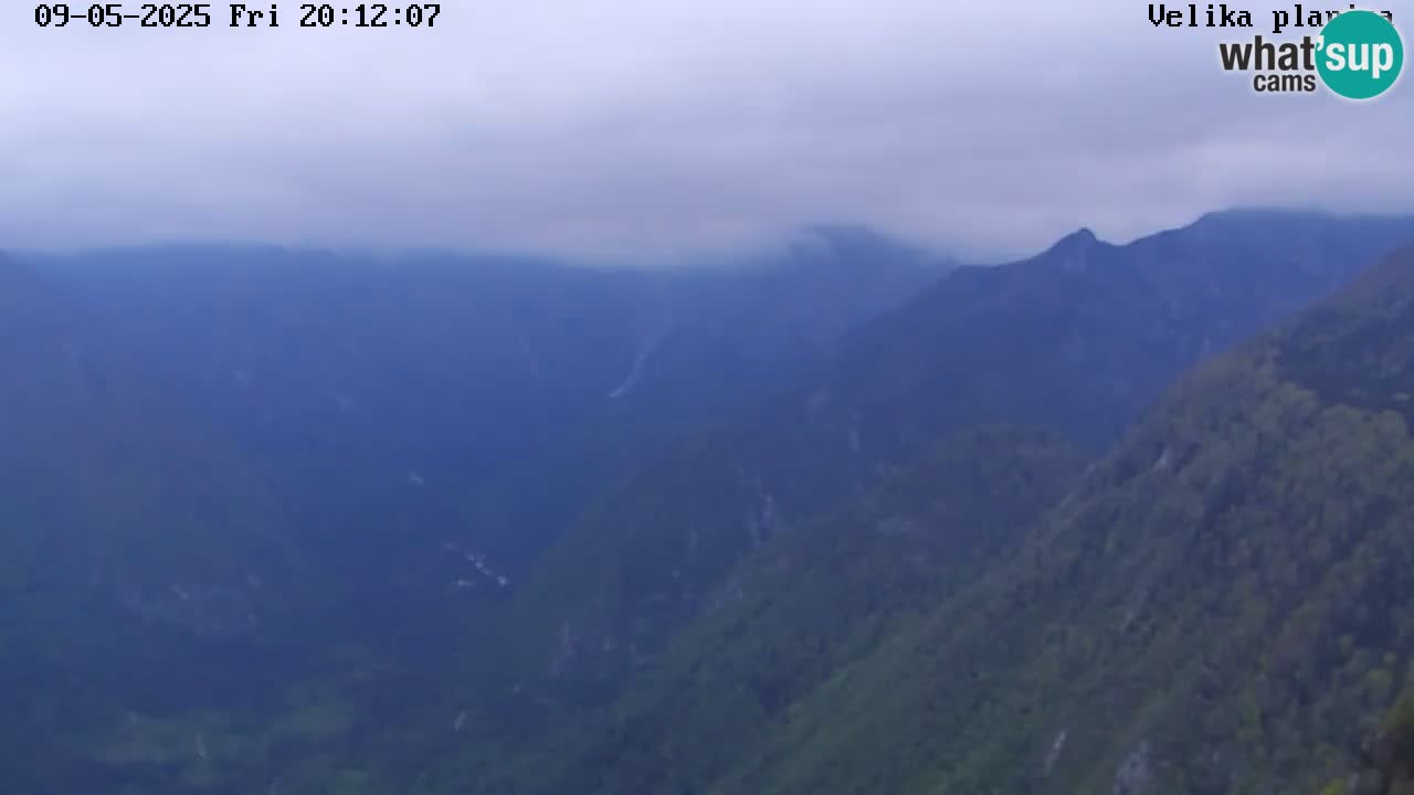 Dolina Kamniške Bistrice | Spletna kamera Velika Planina