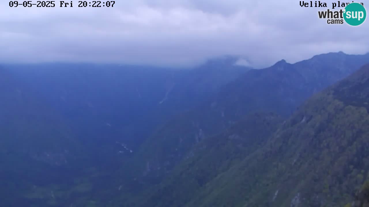 Valley Kamniške Bistrice | Webcam live Velika Planina