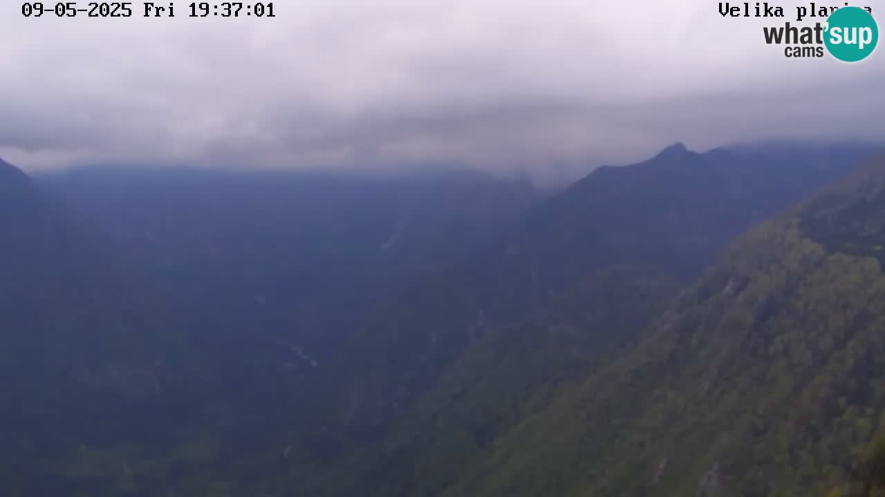 Valle Kamniška Bistrica | Webcam Velika Planina
