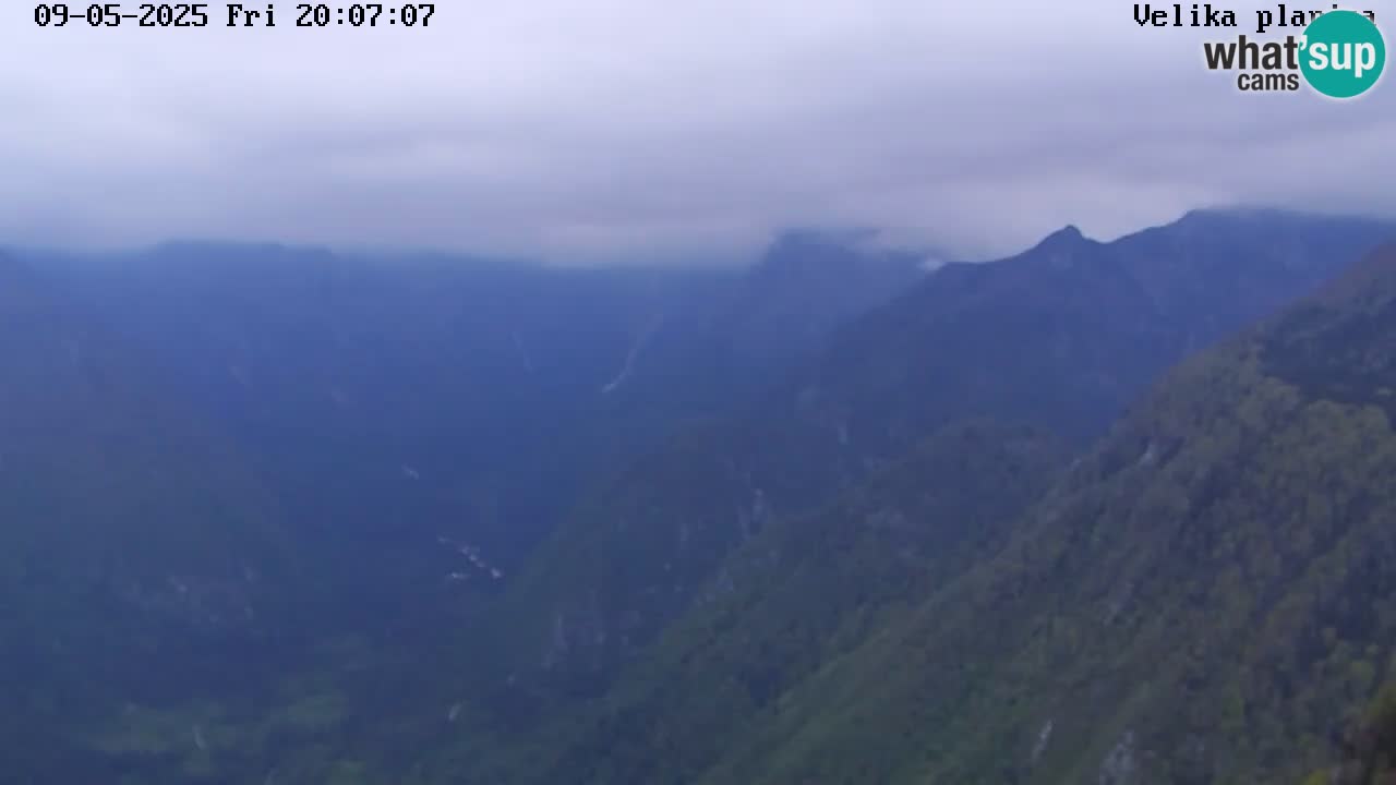 Valley Kamniške Bistrice | Webcam live Velika Planina