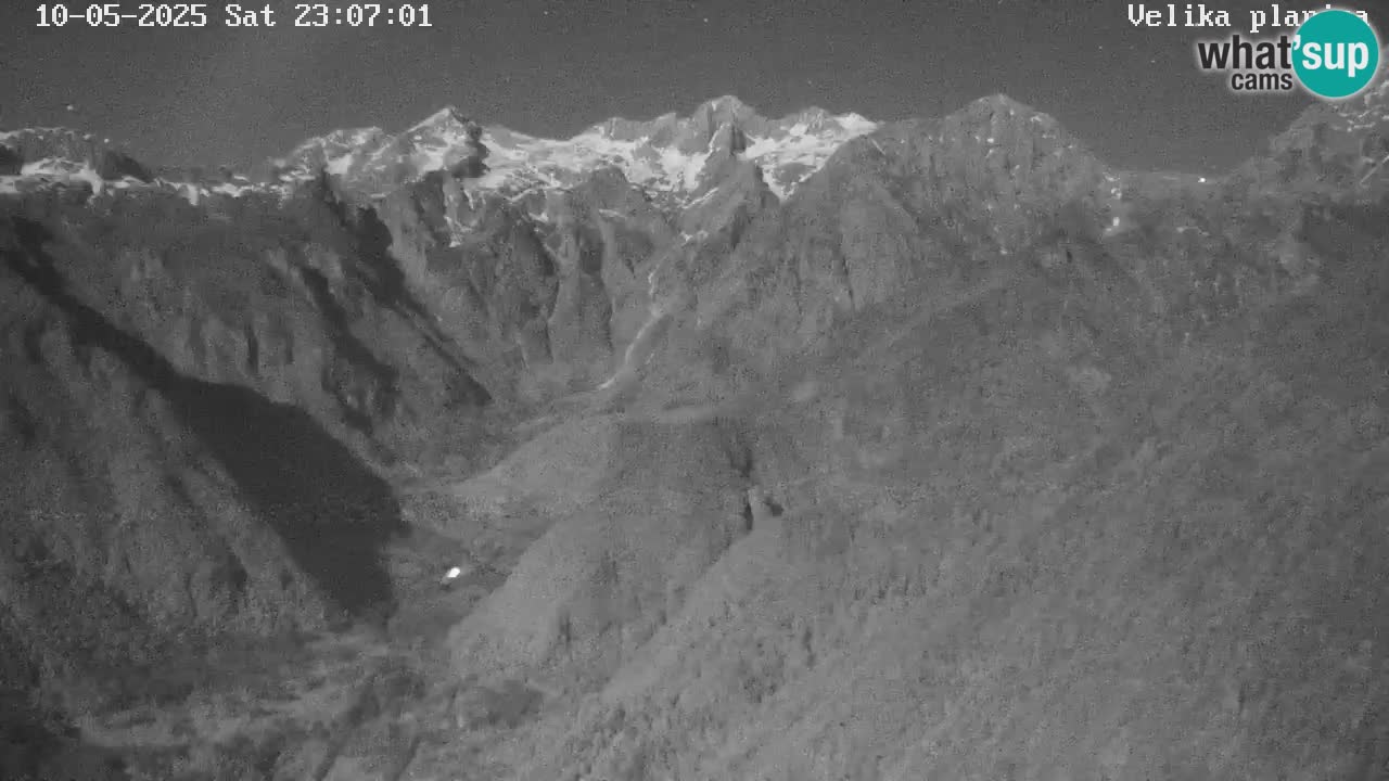 Valley Kamniške Bistrice | Webcam live Velika Planina