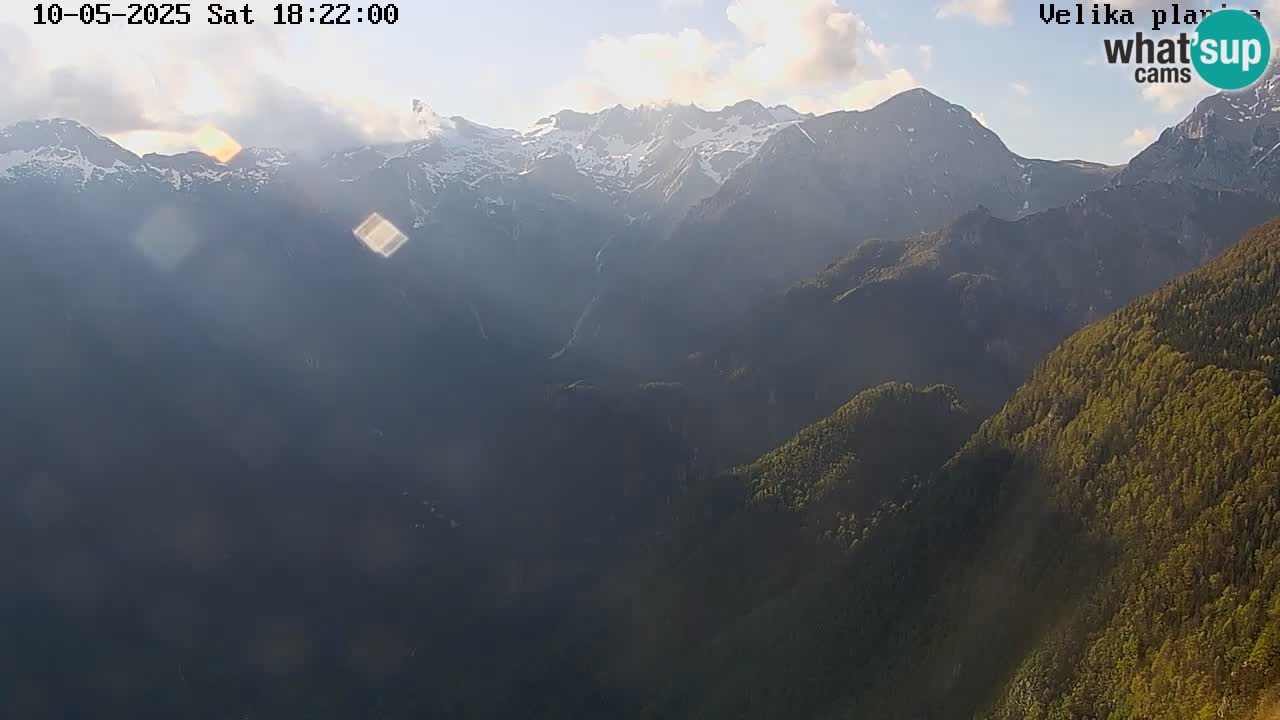 Kamniška-Bistrica Tals | Webcam Velika Planina