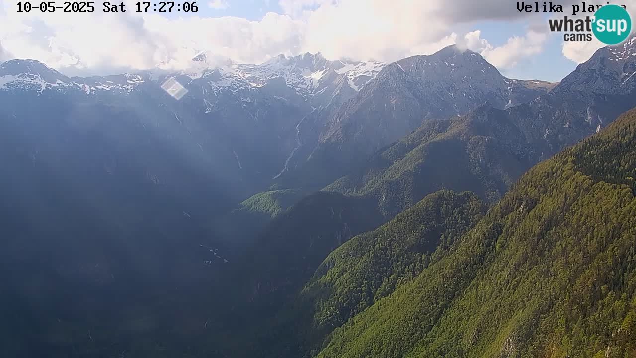 Dolina Kamniške Bistrice | Velika Planina web kamera