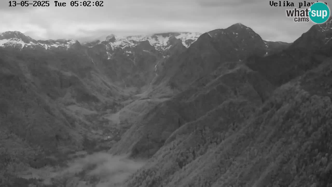 Kamniška-Bistrica Tals | Webcam Velika Planina