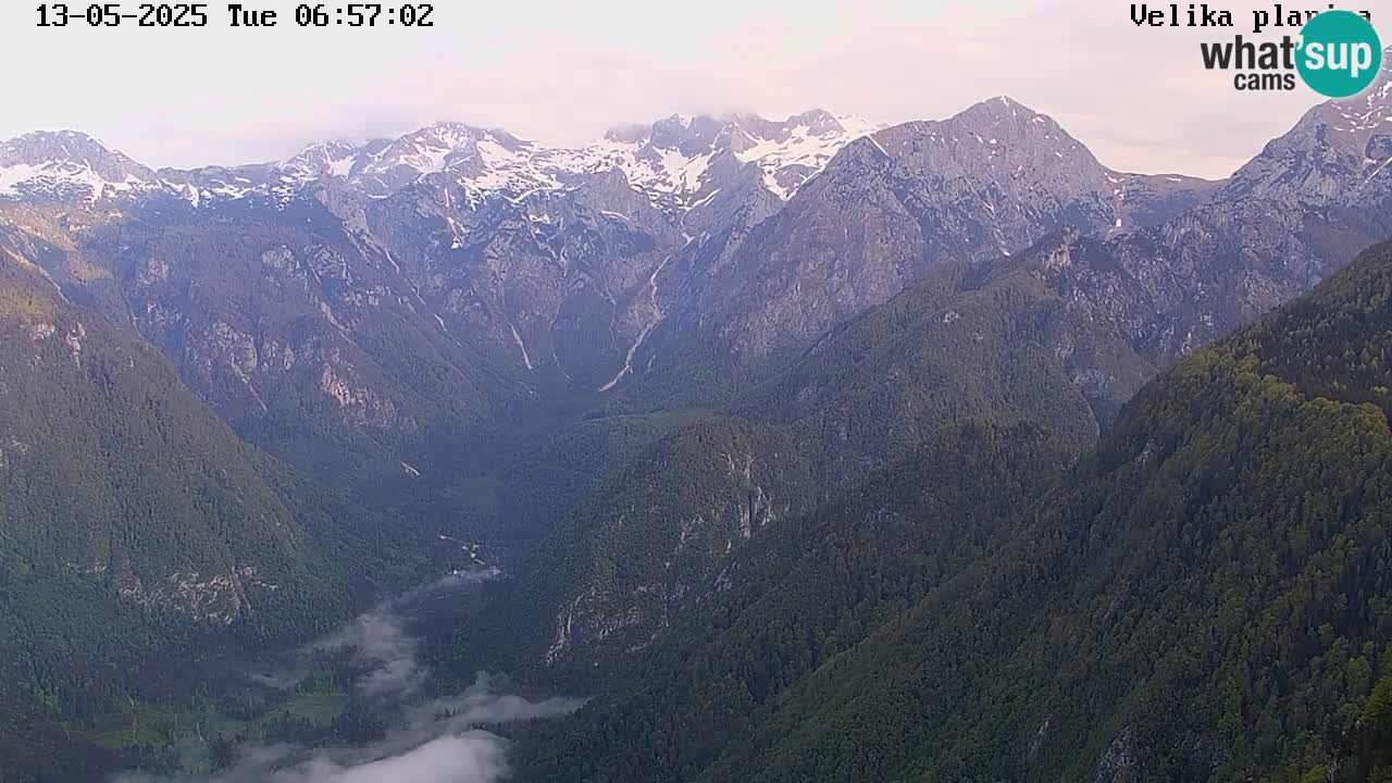 Kamniška-Bistrica Tals | Webcam Velika Planina