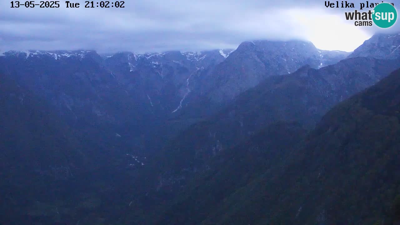 Valle Kamniška Bistrica | Webcam Velika Planina