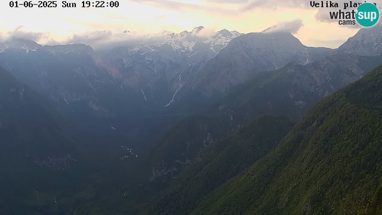 Dolina Kamniške Bistrice | Spletna kamera Velika Planina