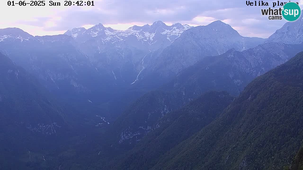 Valley Kamniške Bistrice | Webcam live Velika Planina